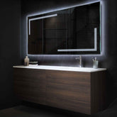 Espejo LED Rectangular | Control por interruptor de pared | Luz blanca fría - Reyze Seria Minimal Model 2